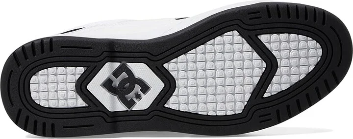 DC Construct Men's Shoes Black/White : 10 D - Medium, Leather - Image 3