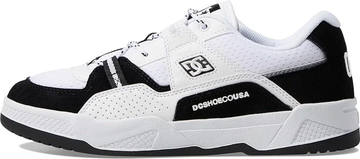 DC Construct Men's Shoes Black/White : 10 D - Medium, Leather - Image 6