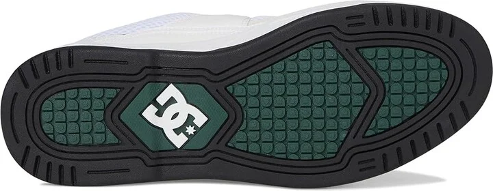 DC Construct Men's Shoes White/Black/Green : 11 D - Medium, Leather - Image 3