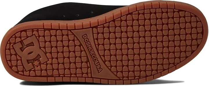 DC Court Graffik Men's Skate Shoes Black/Gum : 6 D - Medium, Leather - Image 3