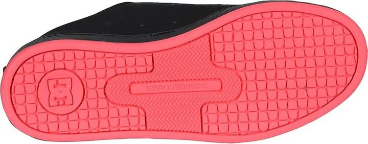 DC Court Graffik W Women's Skate Shoes Black/Hot Pink : 10 B - Medium - Image 4