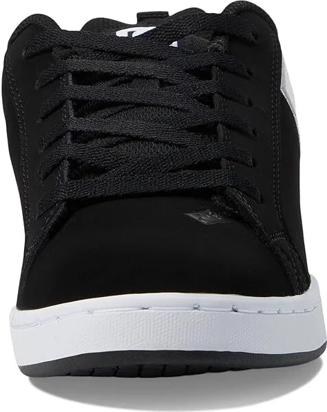 DC Court Graffik W Women's Skate Shoes Black/White Stencil : 10.5 B - Medium - Image 5
