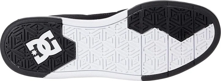 DC Cure Casual High-Top Skate Shoes Sneakers Men's Shoes Black/White : 10 D - Medium, Suede/Leather - Image 3