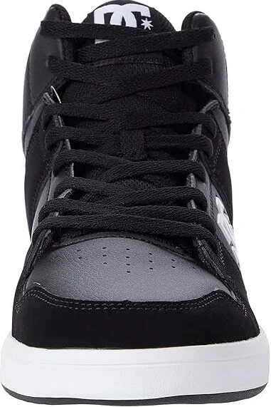 DC Cure Casual High-Top Skate Shoes Sneakers Men's Shoes Black/White : 10 D - Medium, Suede/Leather - Image 5