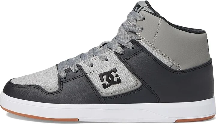 DC Cure Casual High-Top Skate Shoes Sneakers Men's Shoes Dark Grey/Light Grey : 10 D - Medium, Suede/Leather - Image 6