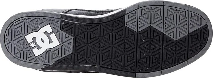 DC Cure Casual Low Top Skate Shoes Sneakers Men's Shoes Black/Grey : 10 D - Medium, Suede/Leather - Image 3