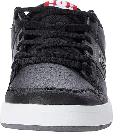 DC Cure Casual Low Top Skate Shoes Sneakers Men's Shoes Black/Grey : 10 D - Medium, Suede/Leather - Image 5