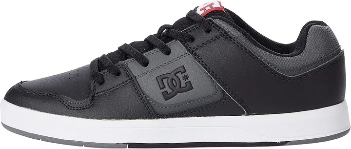 DC Cure Casual Low Top Skate Shoes Sneakers Men's Shoes Black/Grey : 10 D - Medium, Suede/Leather - Image 6