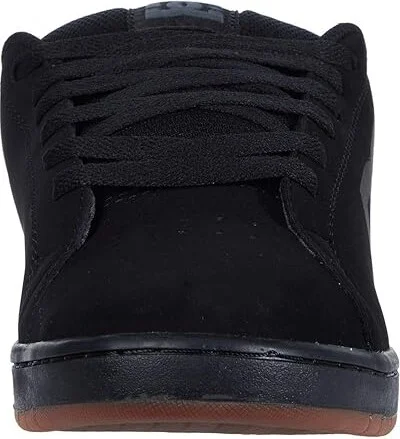 DC Gaveler Casual Low Top Skate Shoes Sneakers Men's Shoes Black/Gum : 7.5 D - Medium, Textile/Leather - Image 6