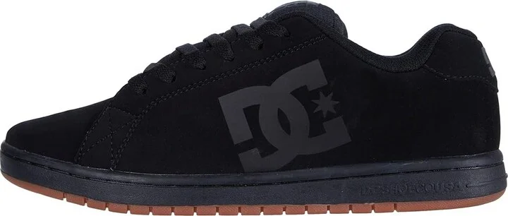 DC Gaveler Casual Low Top Skate Shoes Sneakers Men's Shoes Black/Gum : 7.5 D - Medium, Textile/Leather - Image 7