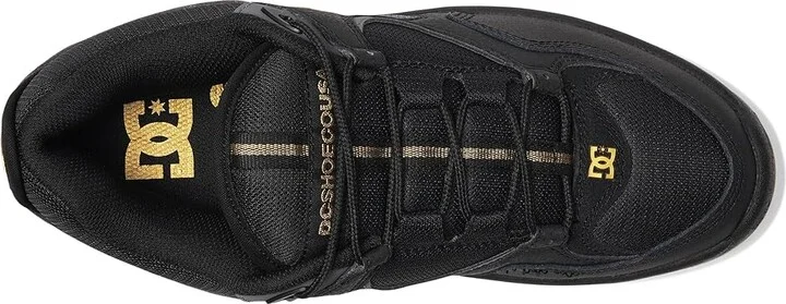 DC Kalynx Zero Men's Shoes Black/Gold : 11.5 D - Medium, Suede - Image 2