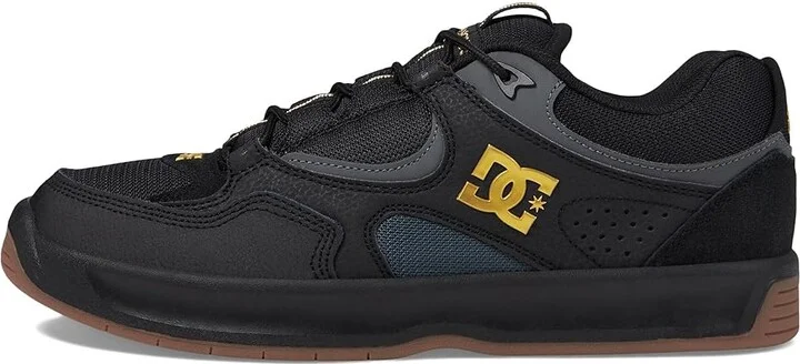 DC Kalynx Zero Men's Shoes Black/Gold : 11.5 D - Medium, Suede - Image 6