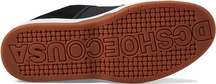 DC Lynx Zero Men's Shoes Black/Black/White : 10 D - Medium, Leather - Image 3