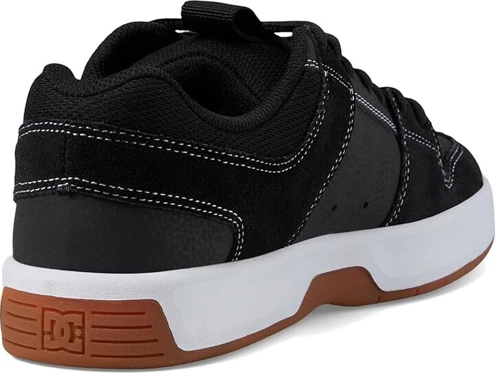 DC Lynx Zero Men's Shoes Black/Black/White : 10 D - Medium, Leather - Image 4