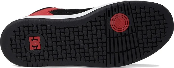DC Manteca 4 Hi Men's Shoes Black/Red : 10 D - Medium, Leather - Image 3
