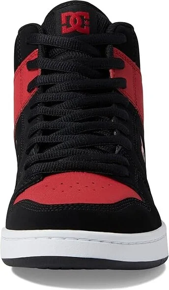 DC Manteca 4 Hi Men's Shoes Black/Red : 10 D - Medium, Leather - Image 5