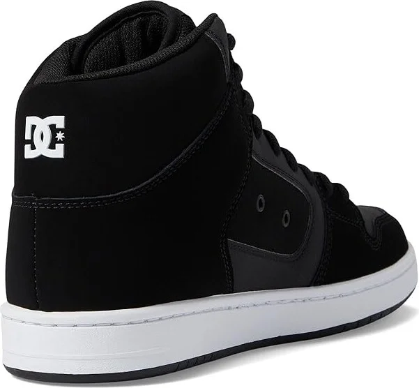 DC Manteca 4 Hi Men's Shoes Black/White : 10 D - Medium, Leather - Image 4