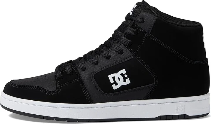 DC Manteca 4 Hi Men's Shoes Black/White : 10 D - Medium, Leather - Image 6