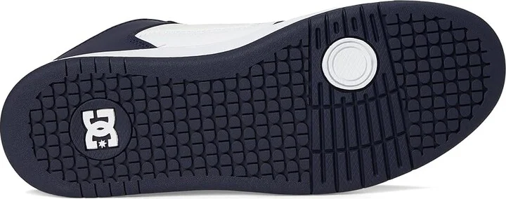 DC Manteca 4 Hi Men's Shoes White/Navy : 12 D - Medium, Leather - Image 3