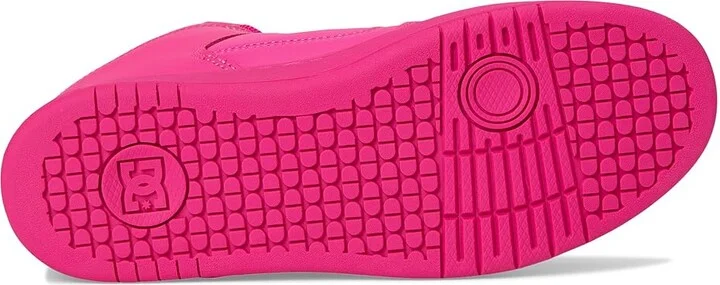 DC Manteca 4 Hi Women's Shoes Fluorescent Pink : 6.5 B - Medium, Textile - Image 3