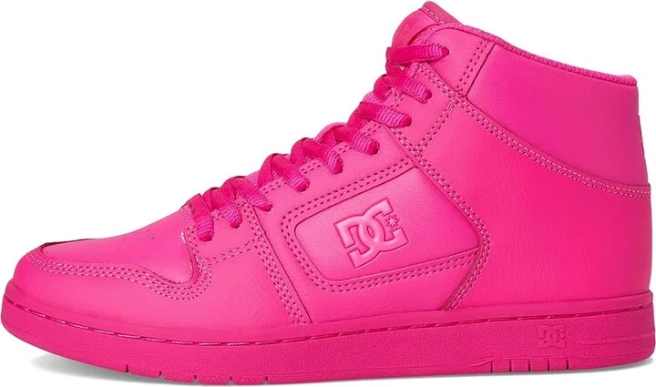 DC Manteca 4 Hi Women's Shoes Fluorescent Pink : 6.5 B - Medium, Textile - Image 6