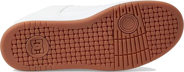 DC Manteca 4 Men's Shoes White/Battleship/White 1 : 10 D - Medium, Leather - Image 3