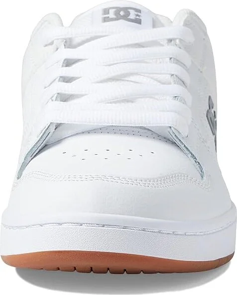 DC Manteca 4 Men's Shoes White/Battleship/White 1 : 10 D - Medium, Leather - Image 5