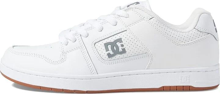 DC Manteca 4 Men's Shoes White/Battleship/White 1 : 10 D - Medium, Leather - Image 6
