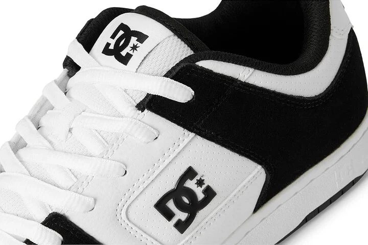 DC Manteca 4 Men's Shoes White/Black : 10 D - Medium, Leather - Image 7