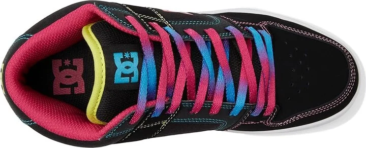 DC Manteca 4 Mid Women's Shoes Black/Multi 1 : 6 B - Medium, Textile - Image 2