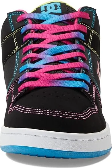 DC Manteca 4 Mid Women's Shoes Black/Multi 1 : 6 B - Medium, Textile - Image 5
