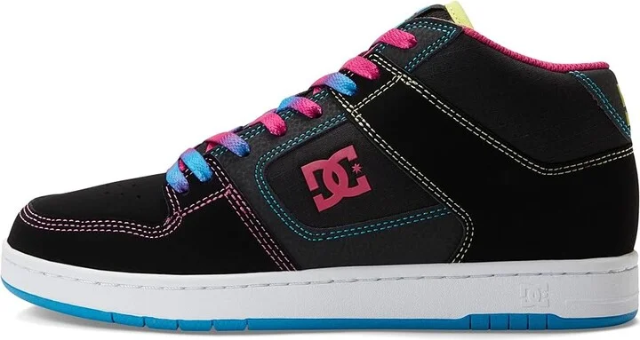 DC Manteca 4 Mid Women's Shoes Black/Multi 1 : 6 B - Medium, Textile - Image 6