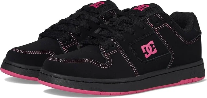 DC Manteca 4 Women's Shoes Battleship/Crazy Pink : 10 B - Medium, Leather