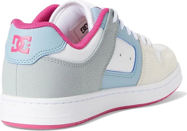 DC Manteca 4 Women's Shoes Blue/Pink : 7.5 B - Medium, Leather - Image 4