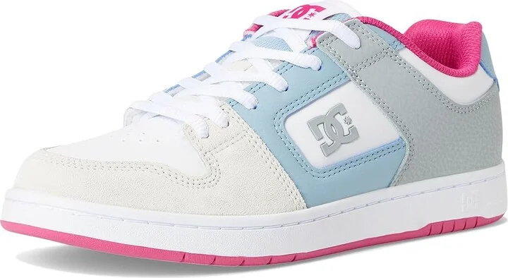 DC Manteca 4 Women's Shoes Blue/Pink : 7.5 B - Medium, Leather - Image 5