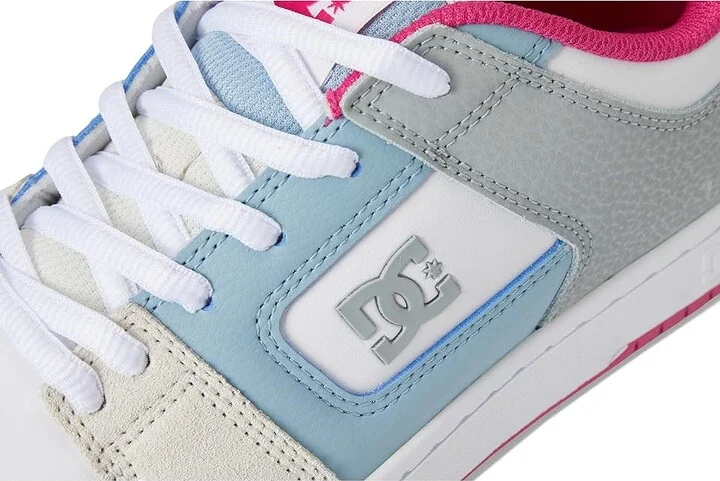 DC Manteca 4 Women's Shoes Blue/Pink : 7.5 B - Medium, Leather - Image 7