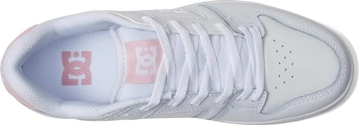 DC Manteca 4 Women's Shoes White/Pink 1 : 10 B - Medium, Leather - Image 2