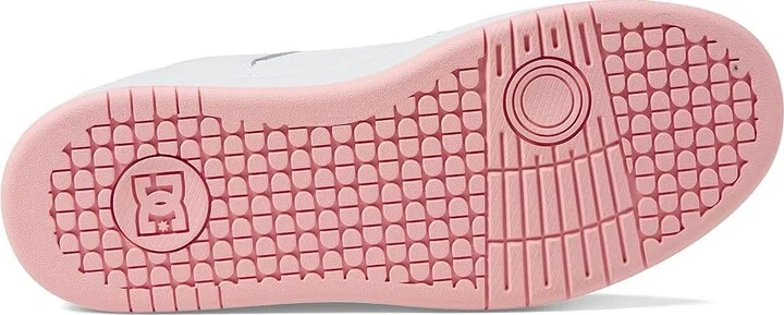 DC Manteca 4 Women's Shoes White/Pink 1 : 10 B - Medium, Leather - Image 3