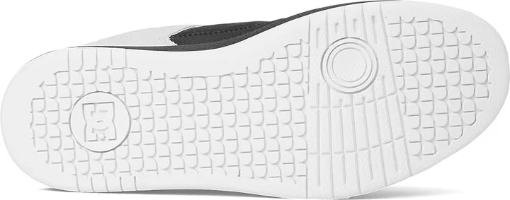 DC Manteca 4 Women's Shoes White/White/Black : 10 B - Medium, Leather - Image 3
