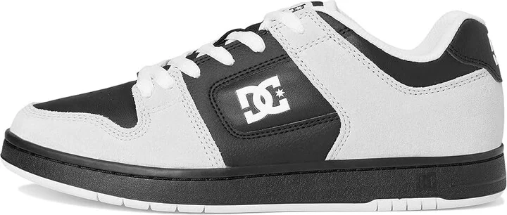 DC Manteca 4 Women's Shoes White/White/Black : 10 B - Medium, Leather - Image 6