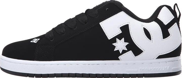 DC Men's Court Graffik Casual Low Top Skate Shoe Sneaker Skateboarding