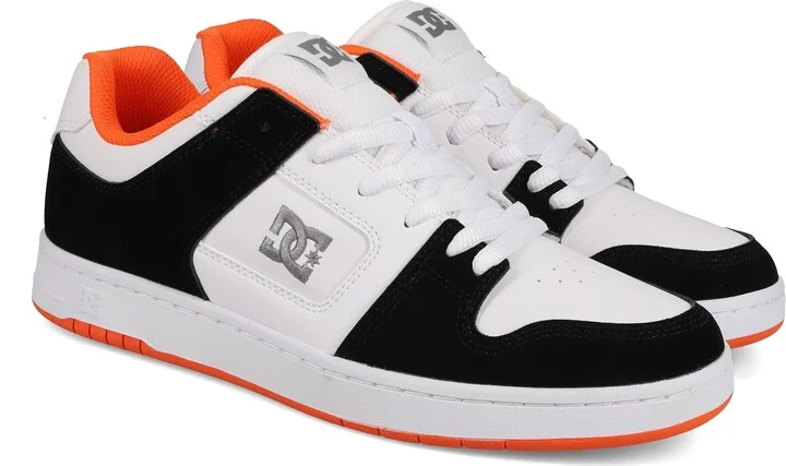Black/White/Orange