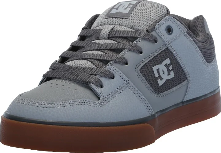 DC Men's Pure Low Top Lace Up Casual Skate Shoe Sneaker