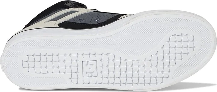 DC Pure High-Top WC Men's Skate Shoes Black/Grey/Brown : 9 D - Medium, Canvas/Leather/Suede - Image 3