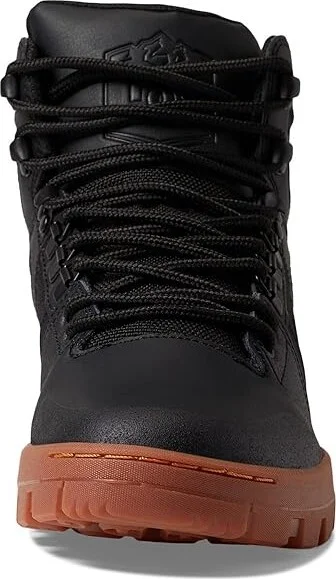 DC Pure High-Top WR Boot Men's Lace-up Boots Black/Gum 2 : 7 D - Medium, Leather/Suede - Image 5