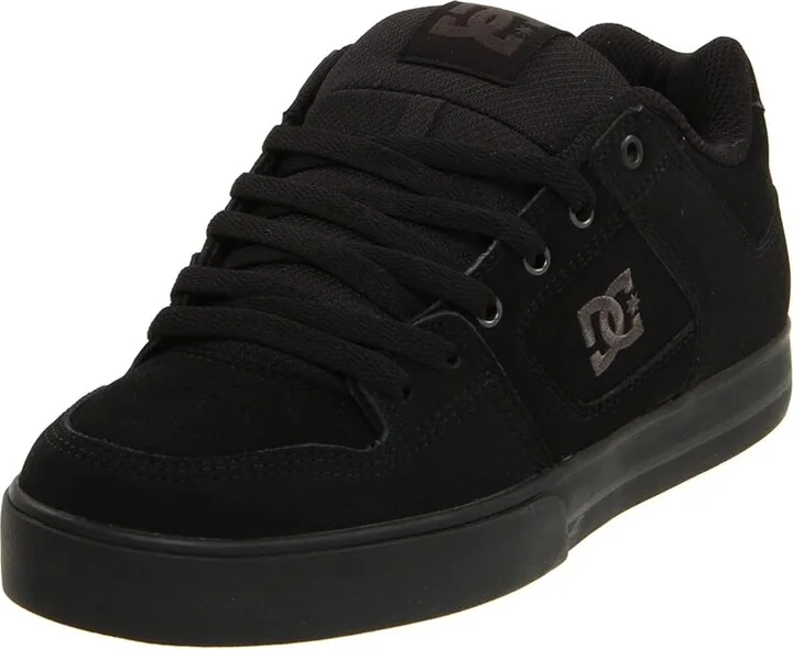 DC Pure Men's Skate Shoes Black/Pirate Black : 6 D - Medium, Textile - Image 2