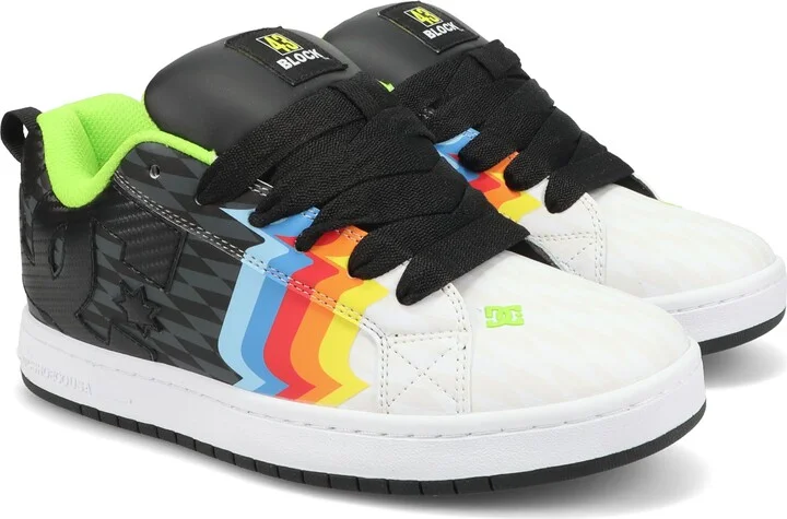 DC Shoes Men's Court Graffik Skate Shoe
