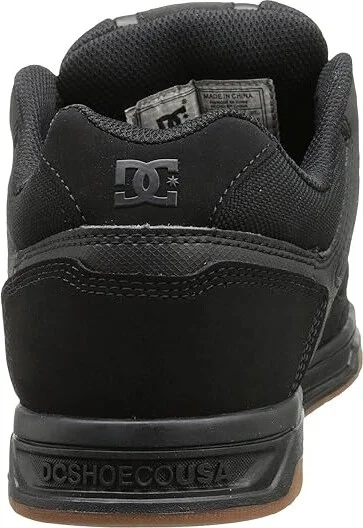 DC Stag Men's Skate Shoes Black/Gum : 10 D - Medium, Leather/Suede - Image 5