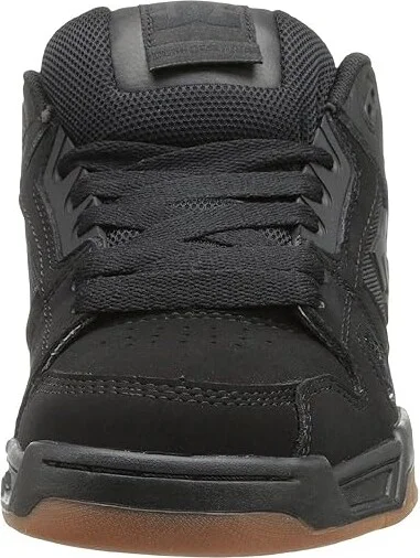 DC Stag Men's Skate Shoes Black/Gum : 10 D - Medium, Leather/Suede - Image 6