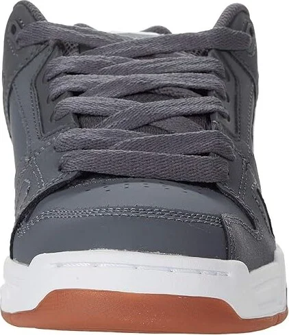 DC Stag Men's Skate Shoes Grey/Gum : 10 D - Medium, Leather/Suede - Image 5
